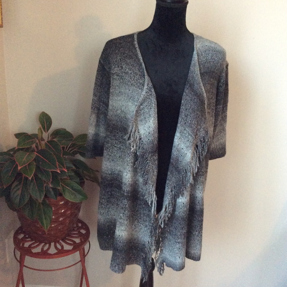 Ruby Rd Woman Sweater Size 2X Gray - Picture 4 of 8